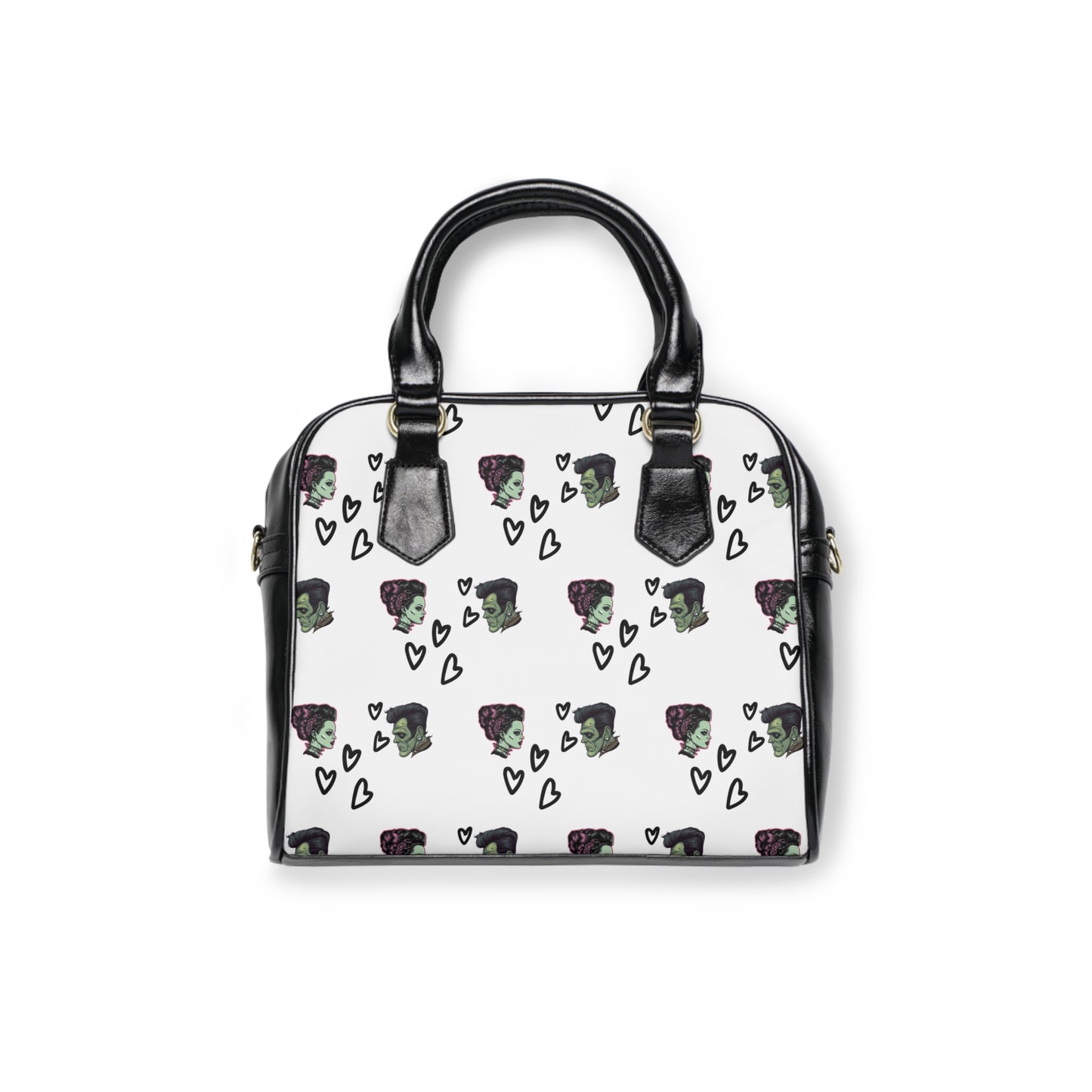 My Companion Print Shoulder Handbag