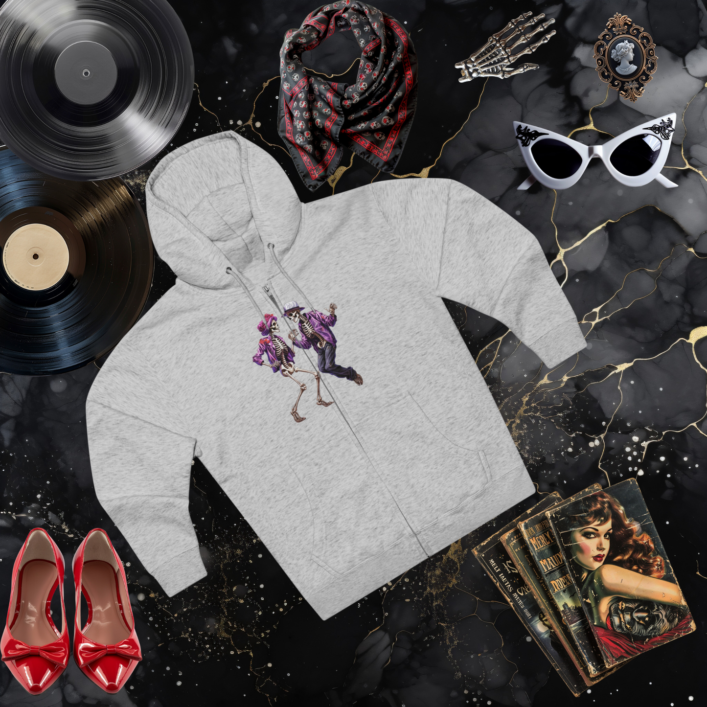 Jiving Joints Zip Hoodie