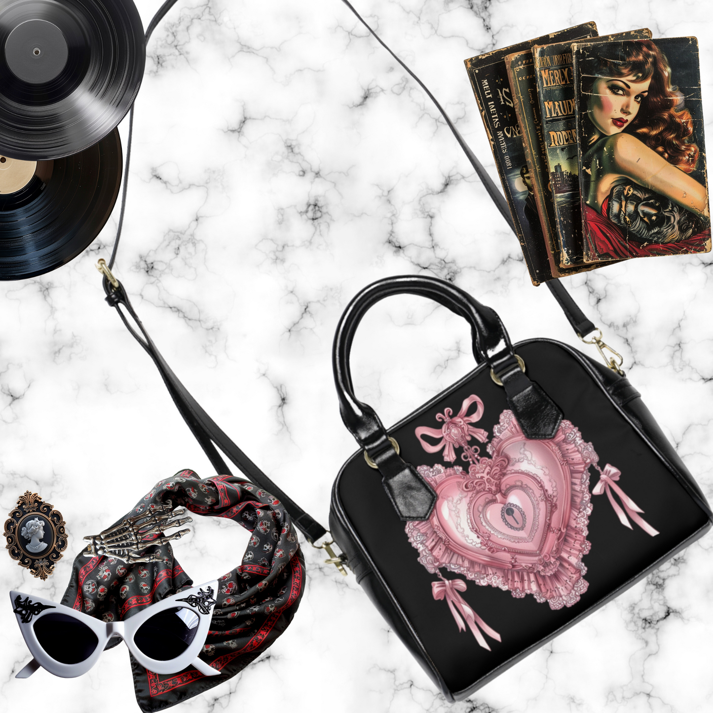 Psyche's Promise Shoulder Handbag