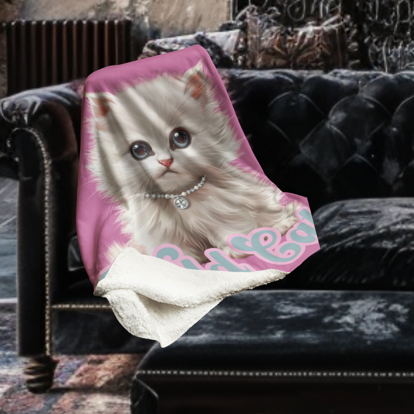 Wild Cat Arctic Fleece Blanket