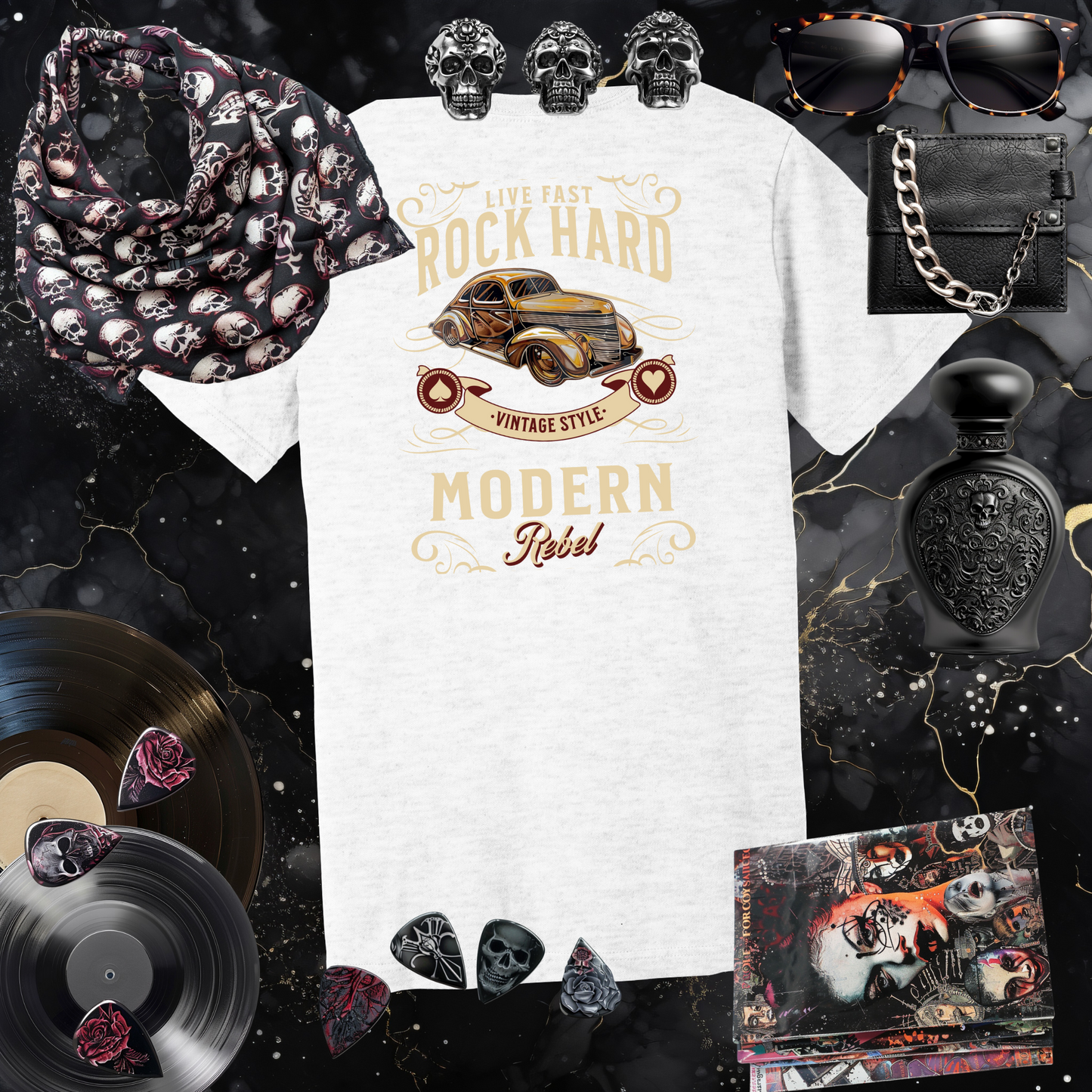 Rock Hard Modern Rebel T-Shirt
