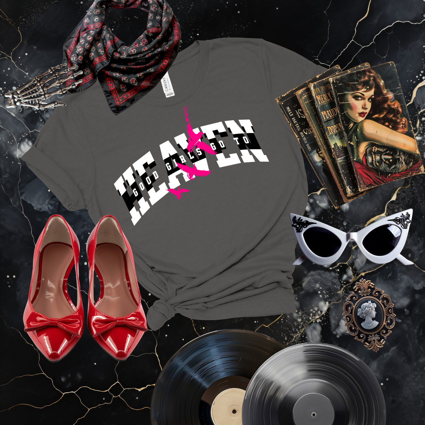 Good Girls go to Heaven Doves T-Shirt
