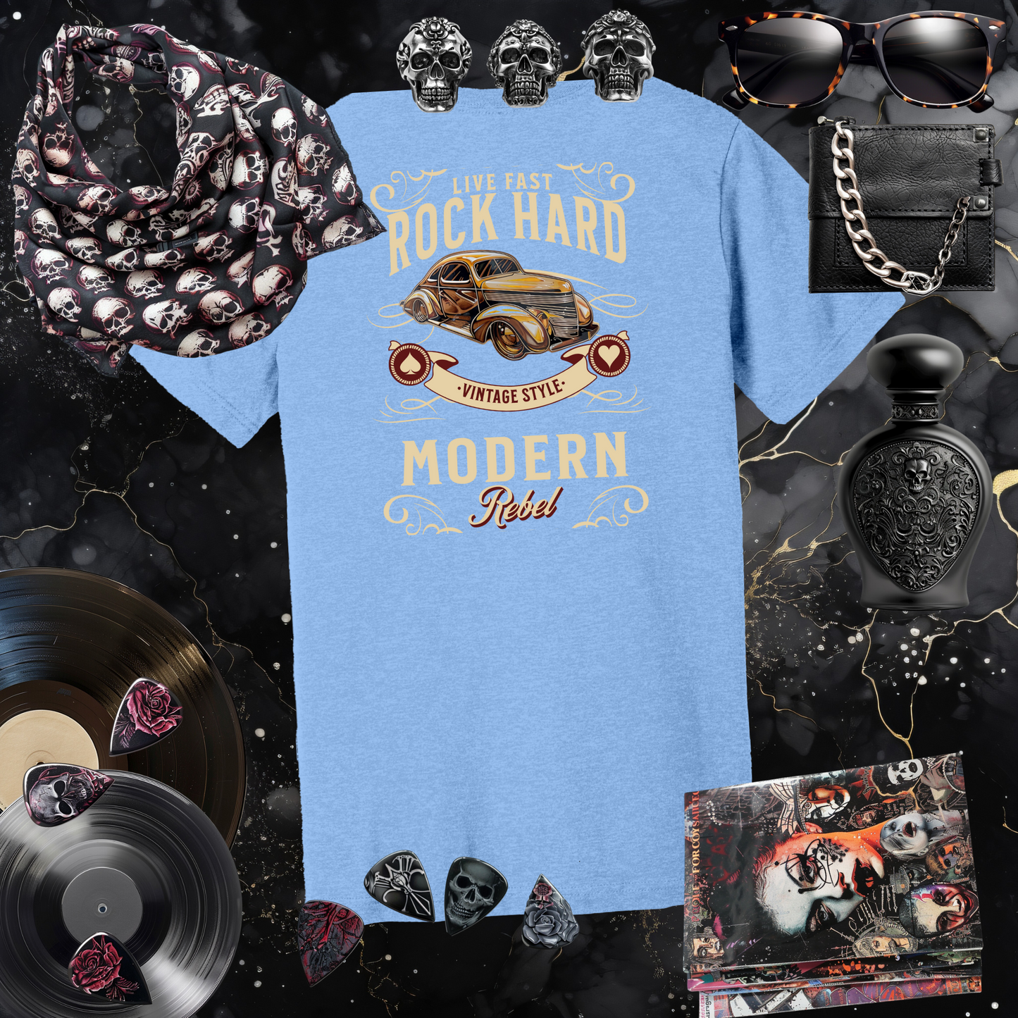 Rock Hard Modern Rebel T-Shirt