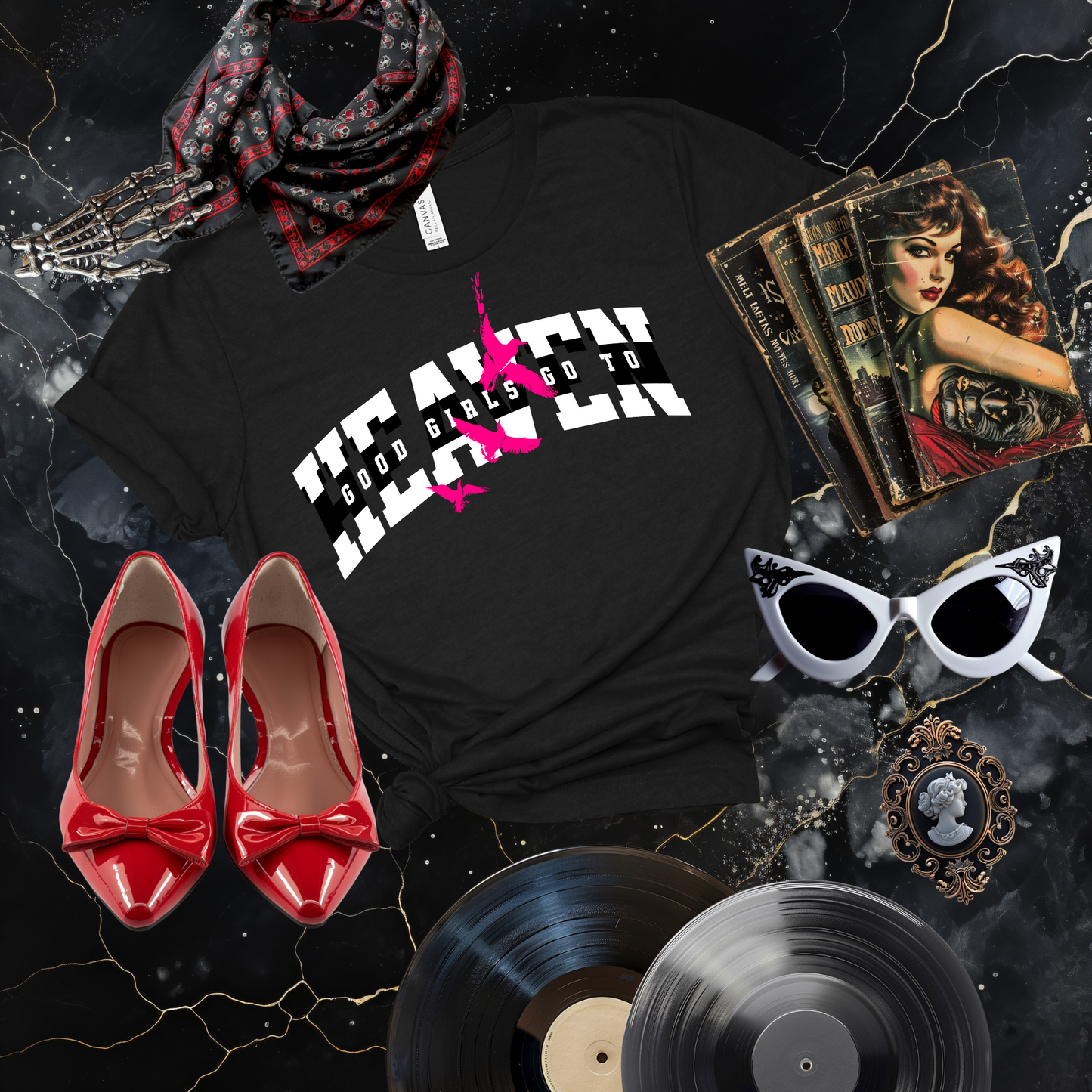Good Girls go to Heaven Doves T-Shirt