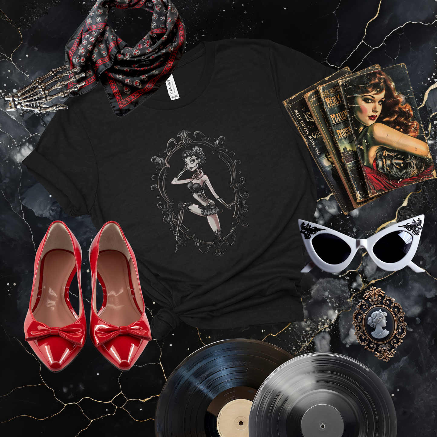 Skeletal Siren T-Shirt