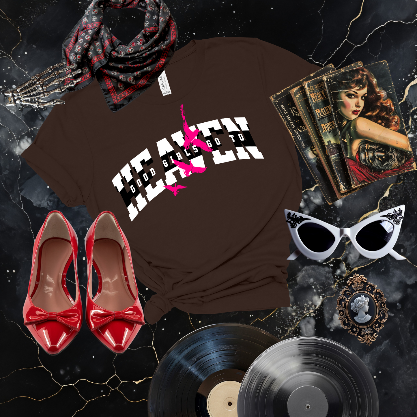 Good Girls go to Heaven Doves T-Shirt