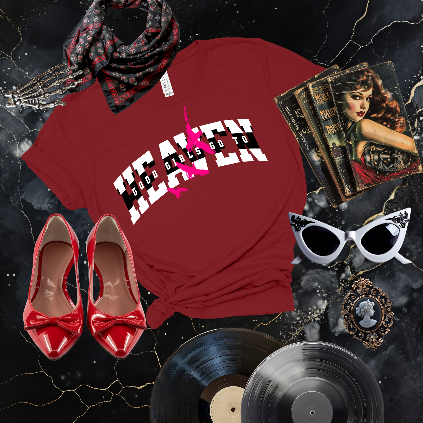 Good Girls go to Heaven Doves T-Shirt