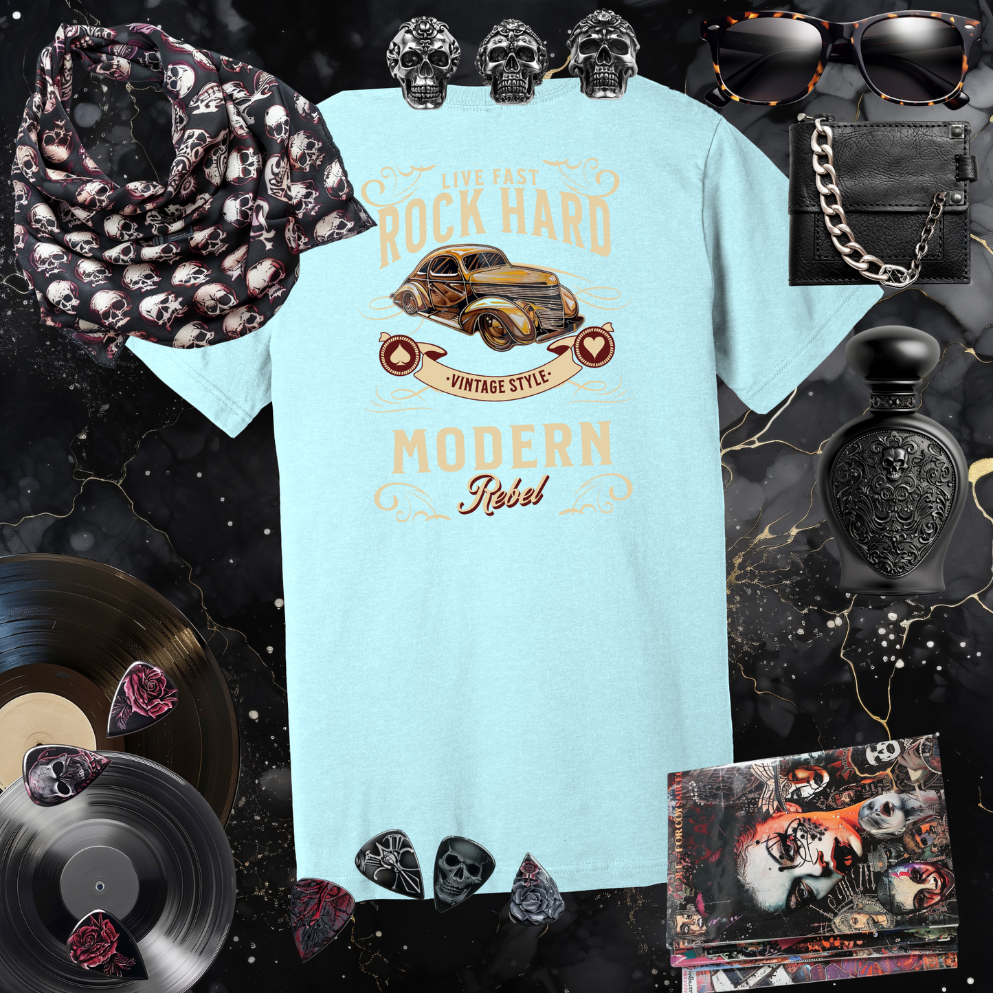 Rock Hard Modern Rebel T-Shirt
