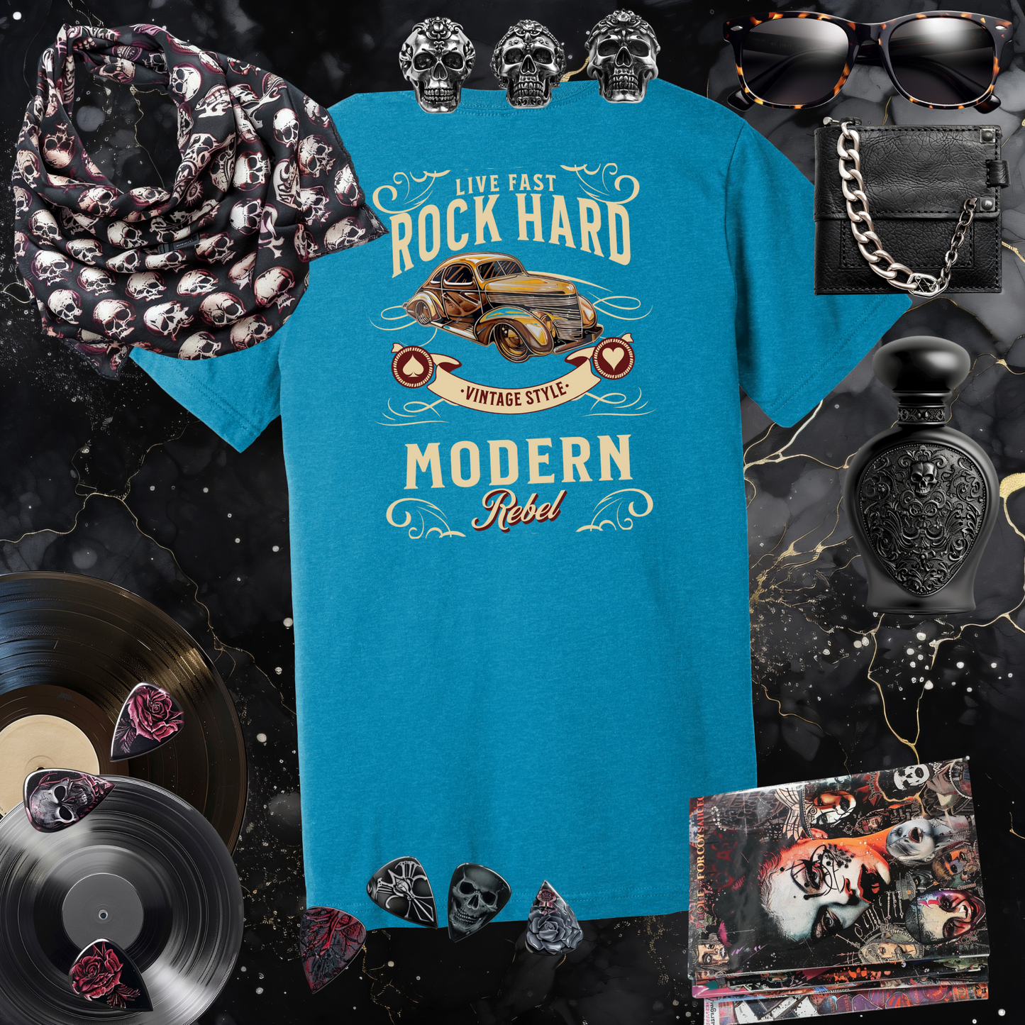 Rock Hard Modern Rebel T-Shirt