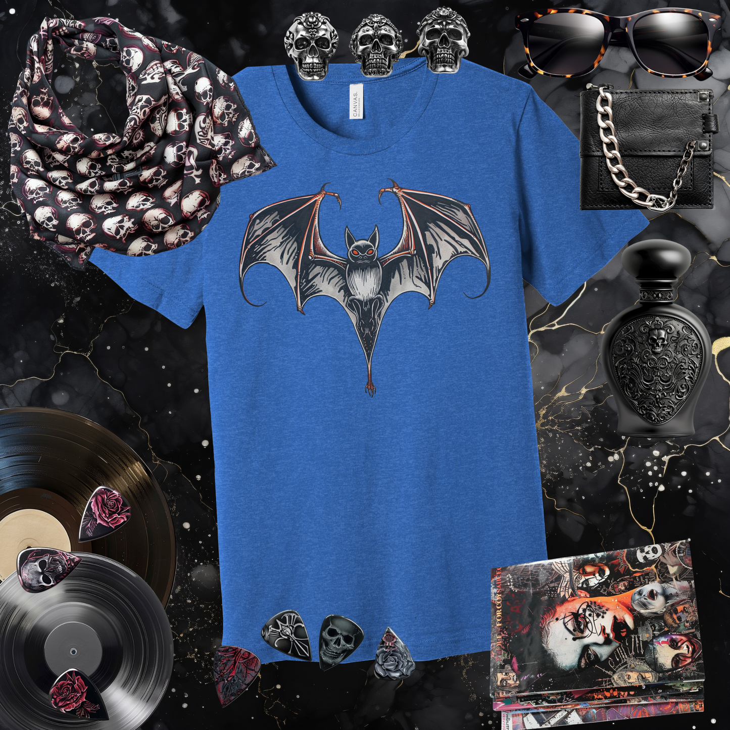 Boldly Batty Front Image T-Shirt