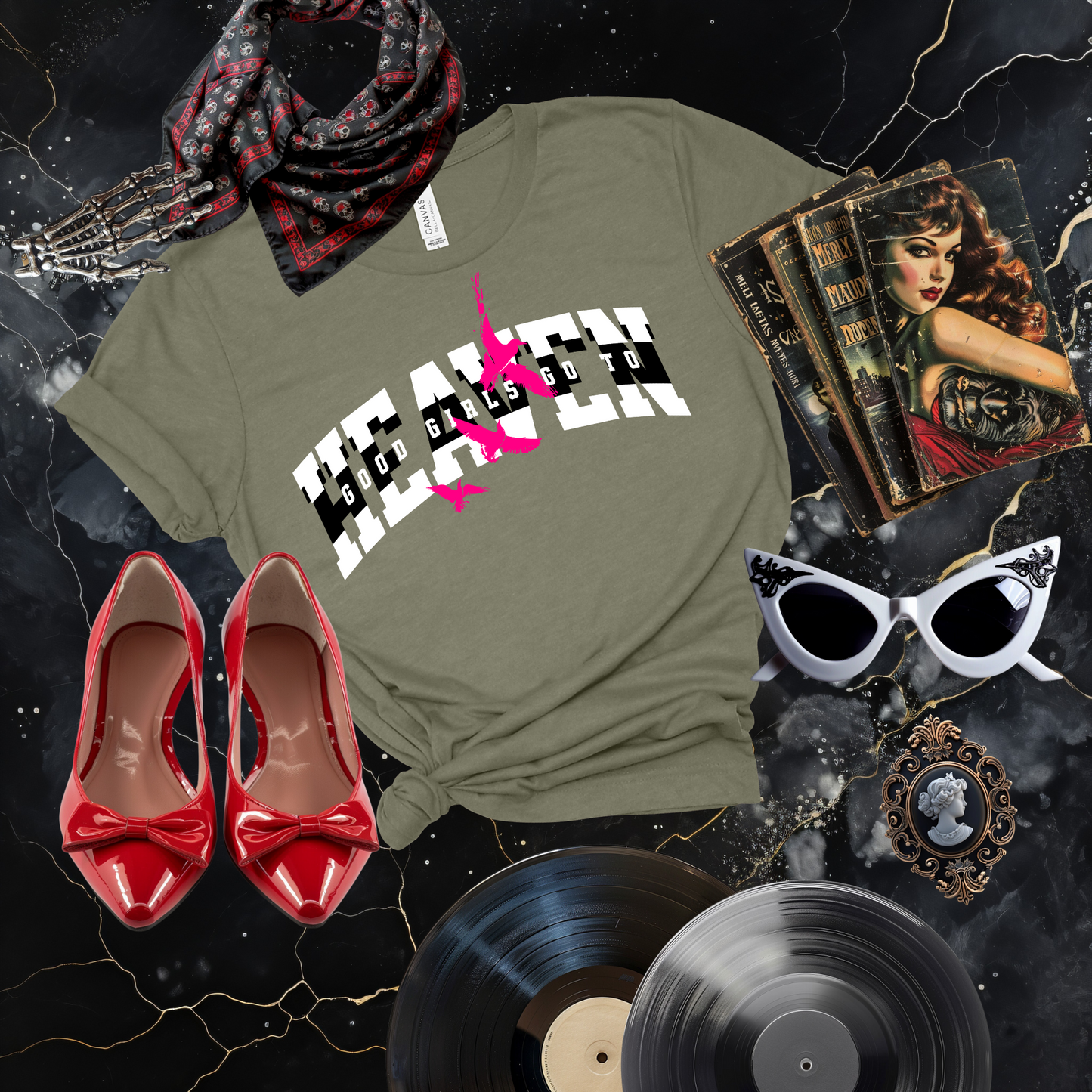 Good Girls go to Heaven Doves T-Shirt