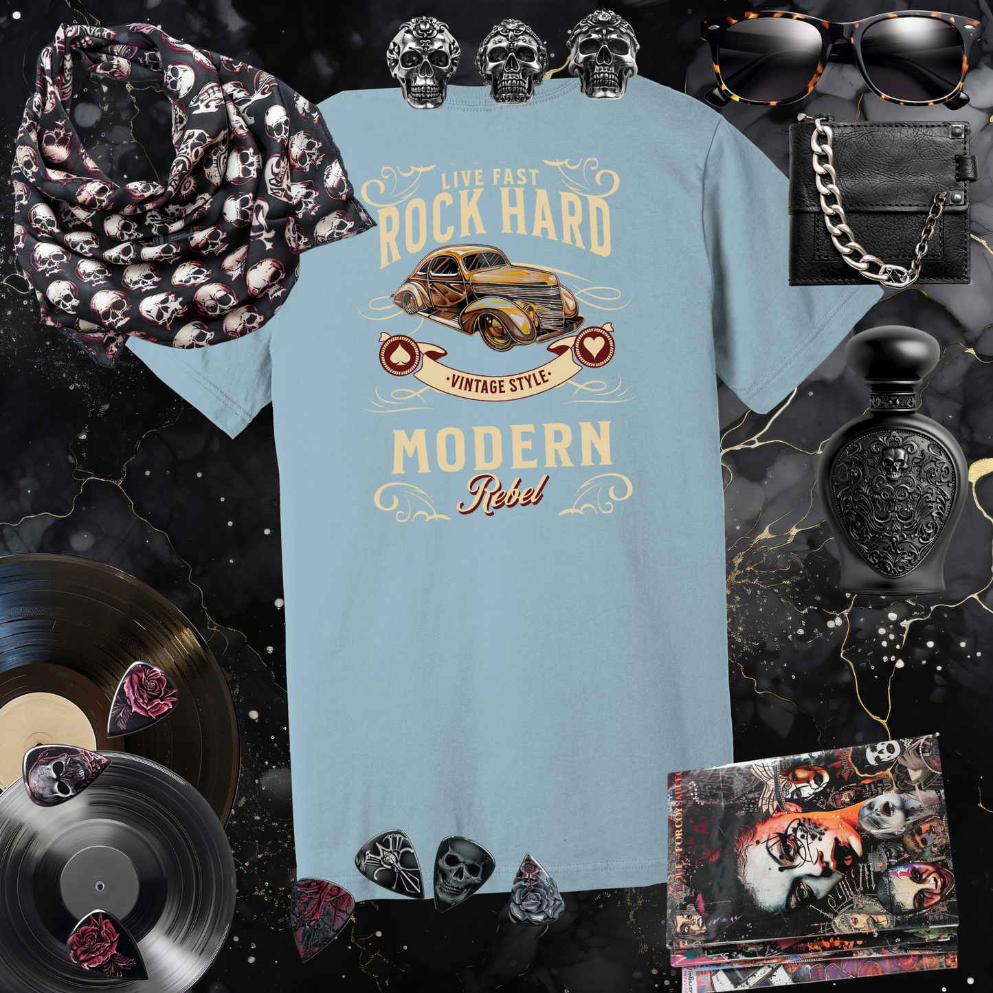 Rock Hard Modern Rebel T-Shirt