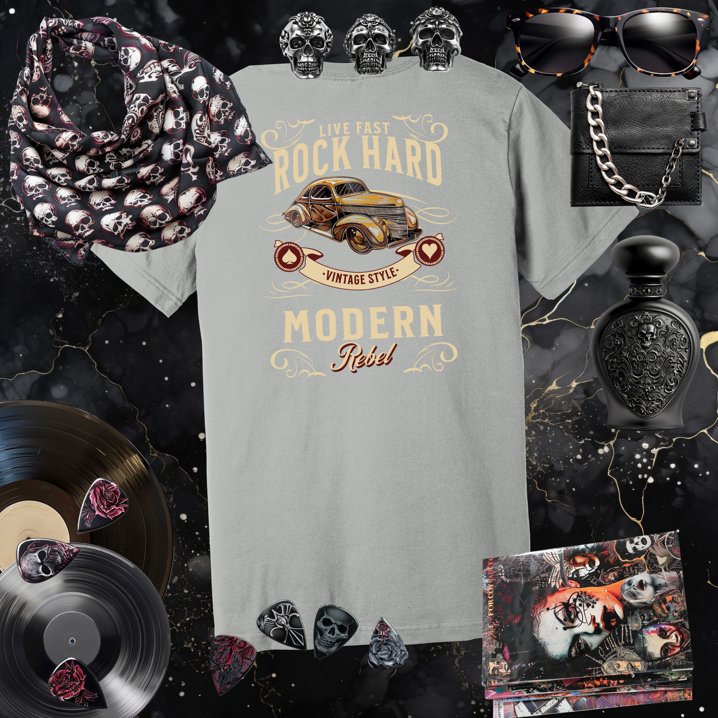 Rock Hard Modern Rebel T-Shirt