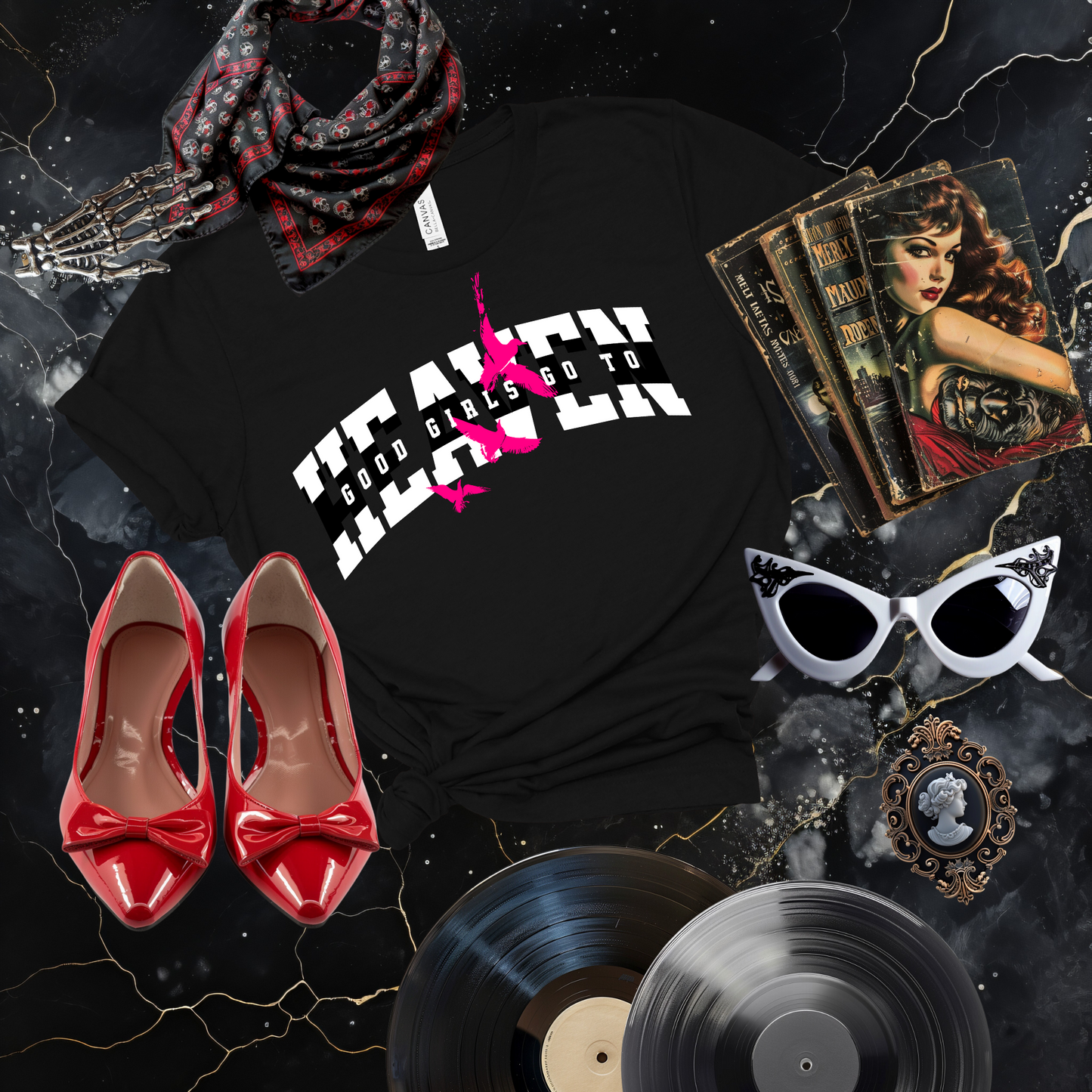 Good Girls go to Heaven Doves T-Shirt