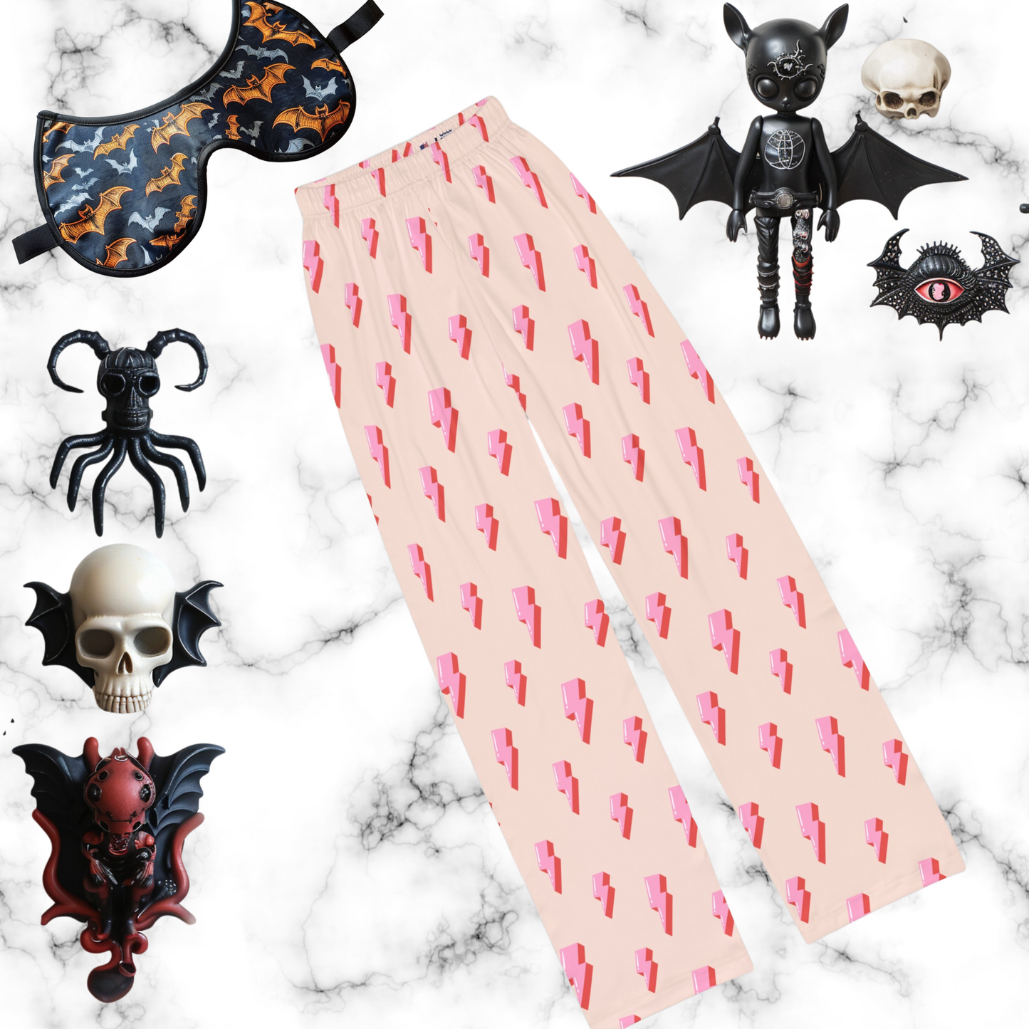 Pink Lightning Kids Pajama Pants