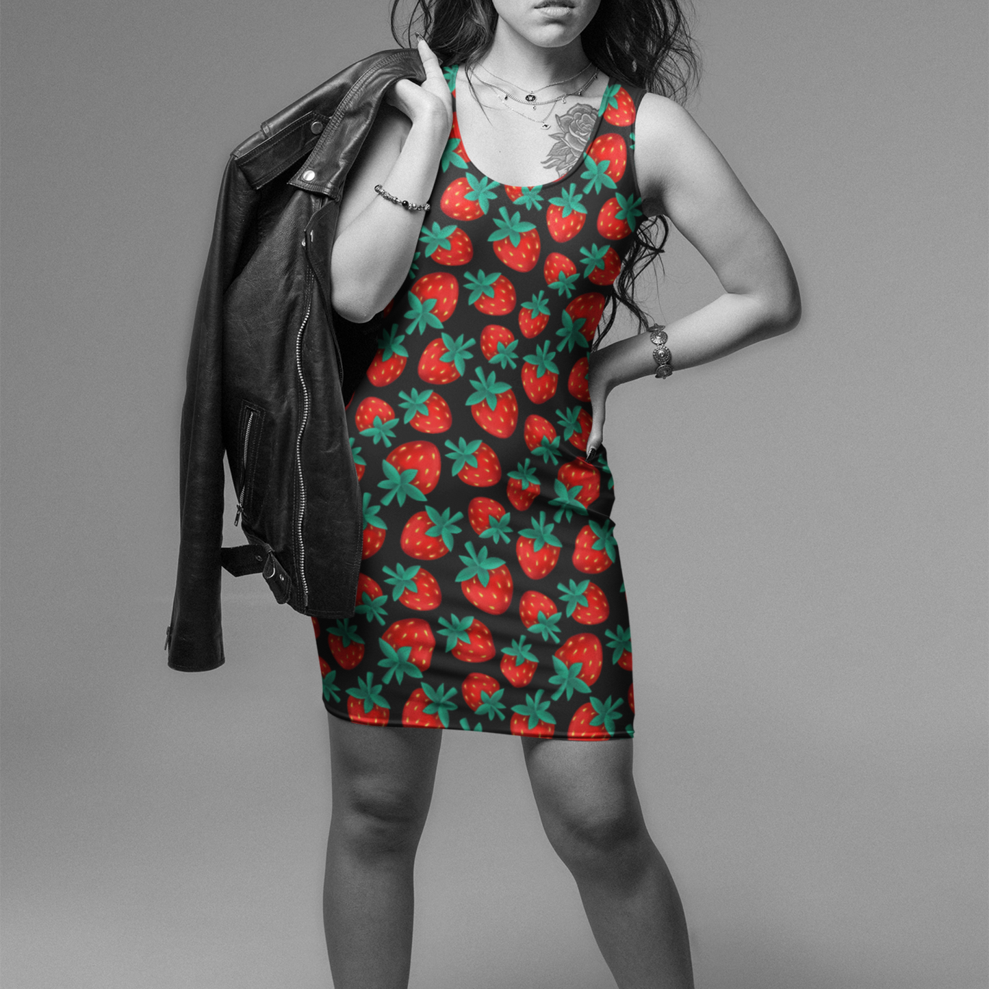 Strawberry Racerback Dress