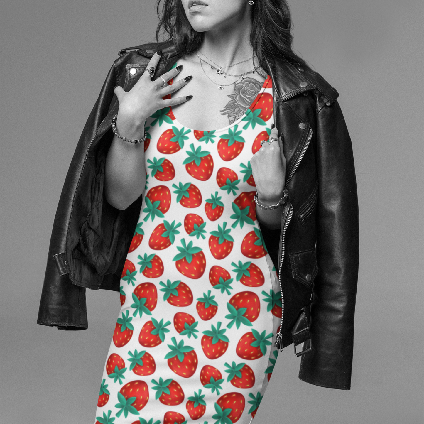 Strawberry Racerback Dress