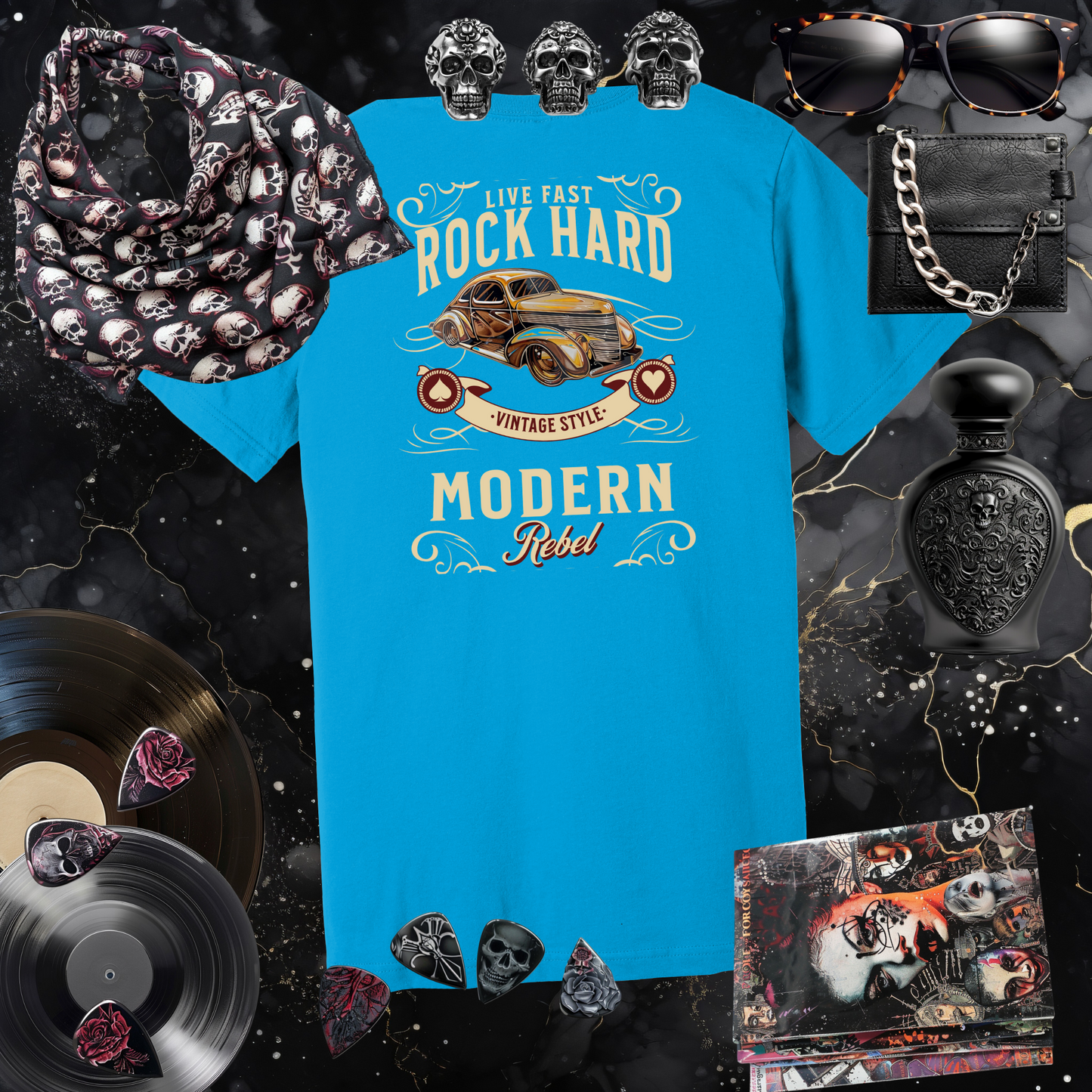 Rock Hard Modern Rebel T-Shirt