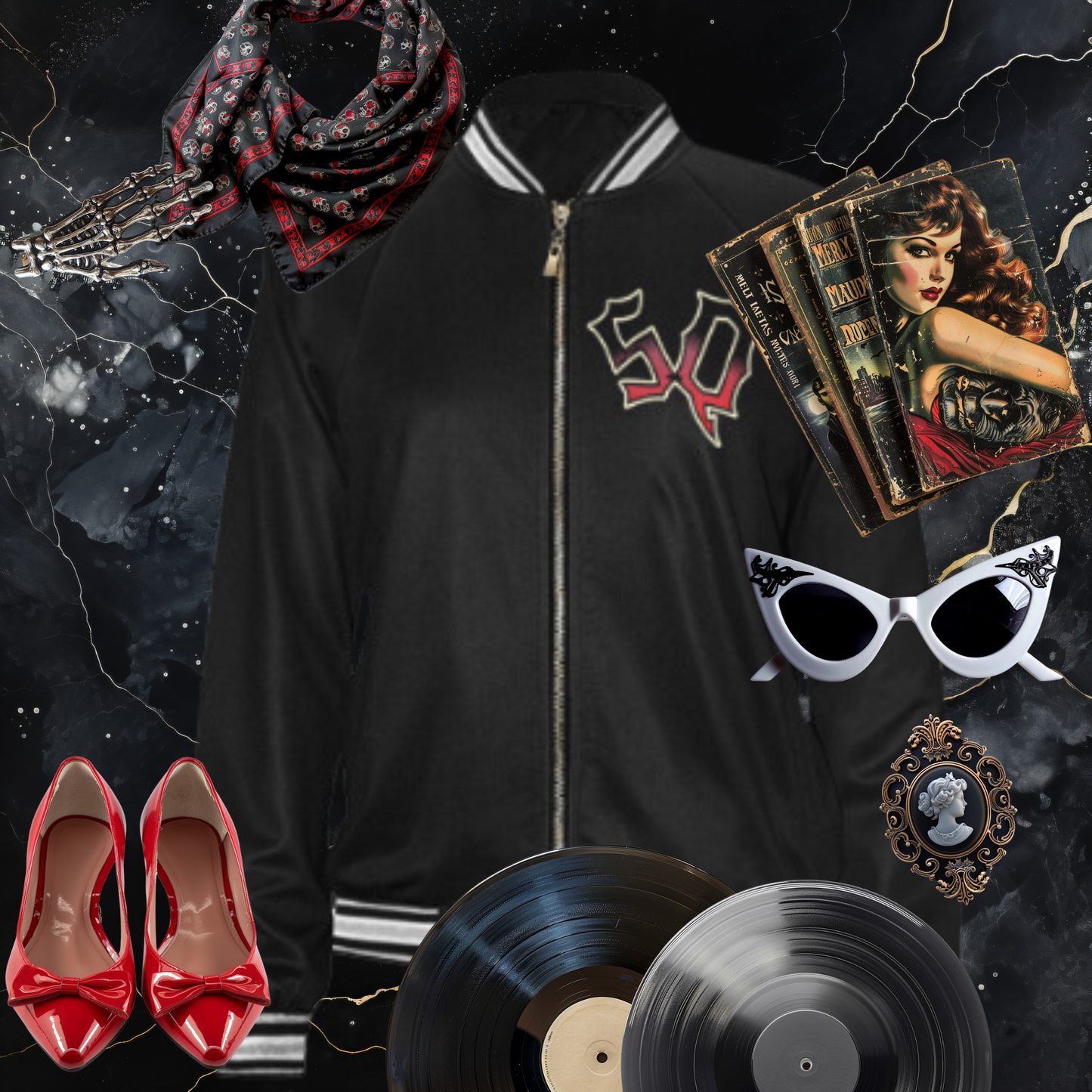Scream Queen Varsity Jacket