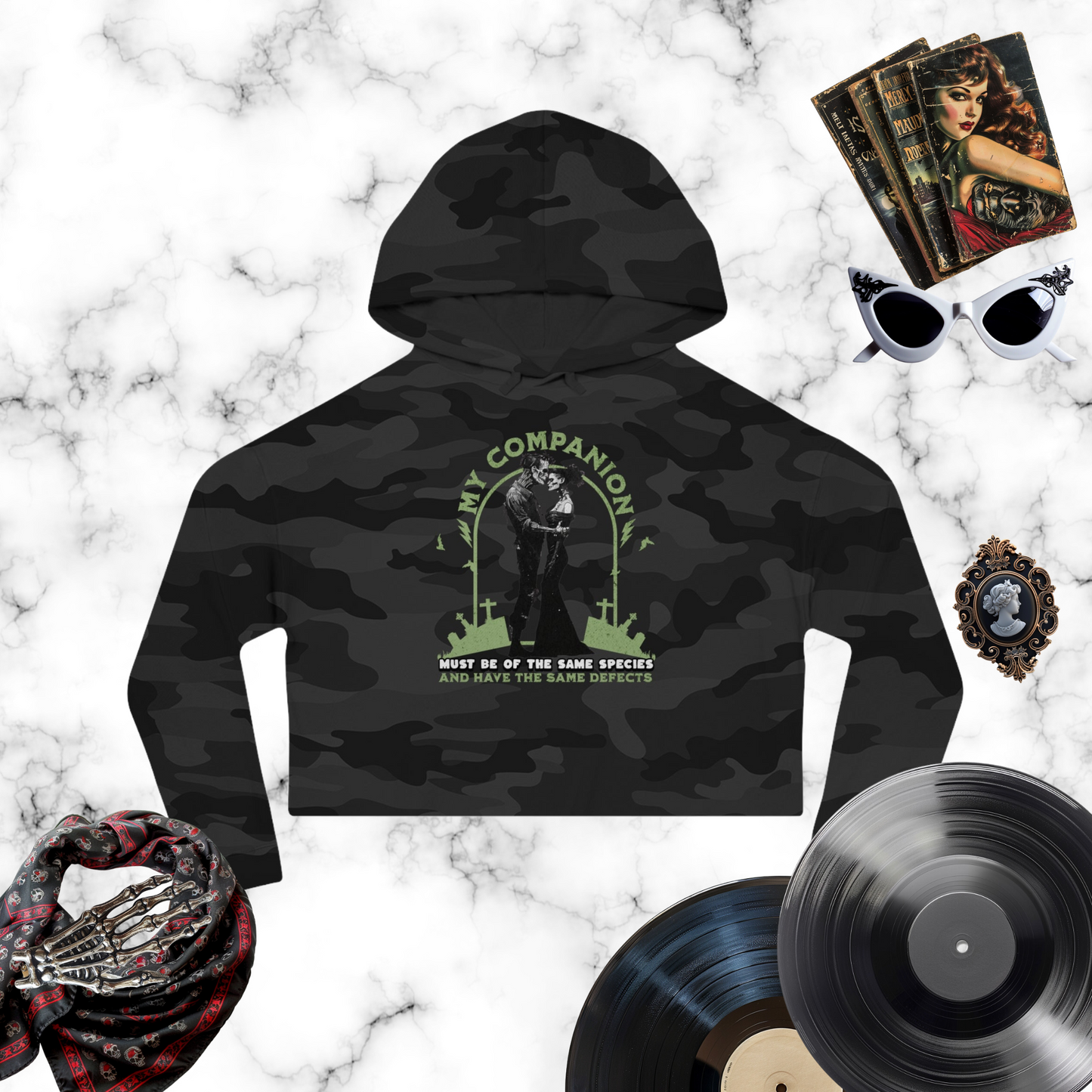 My Companion Cropped Hooded Sweatshirt