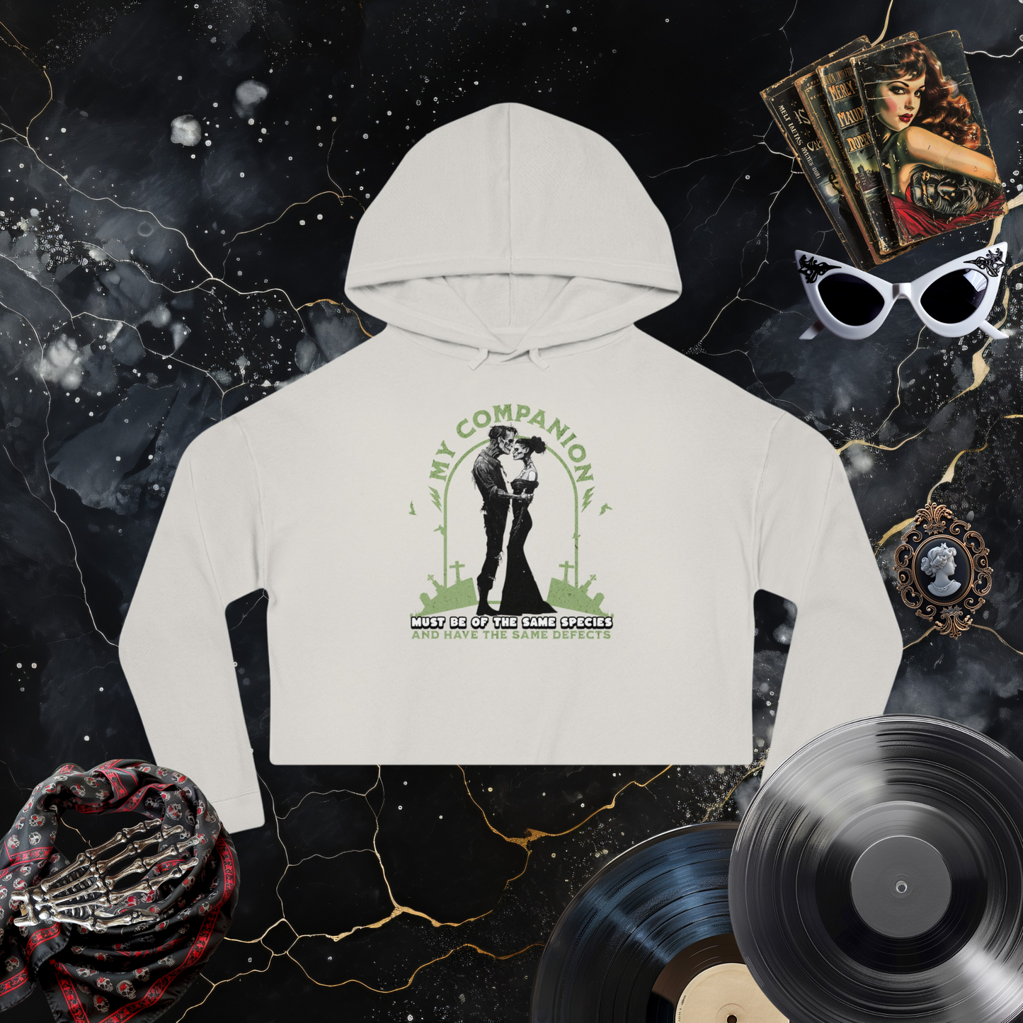 My Companion Cropped Hooded Sweatshirt