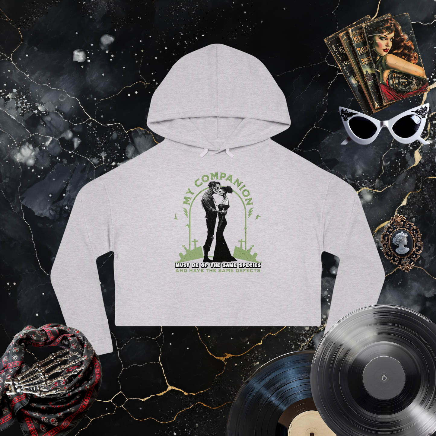 My Companion Cropped Hooded Sweatshirt