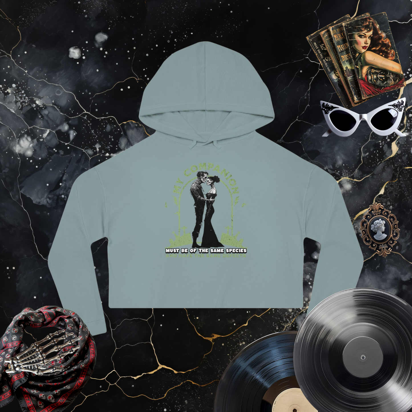 My Companion Cropped Hooded Sweatshirt