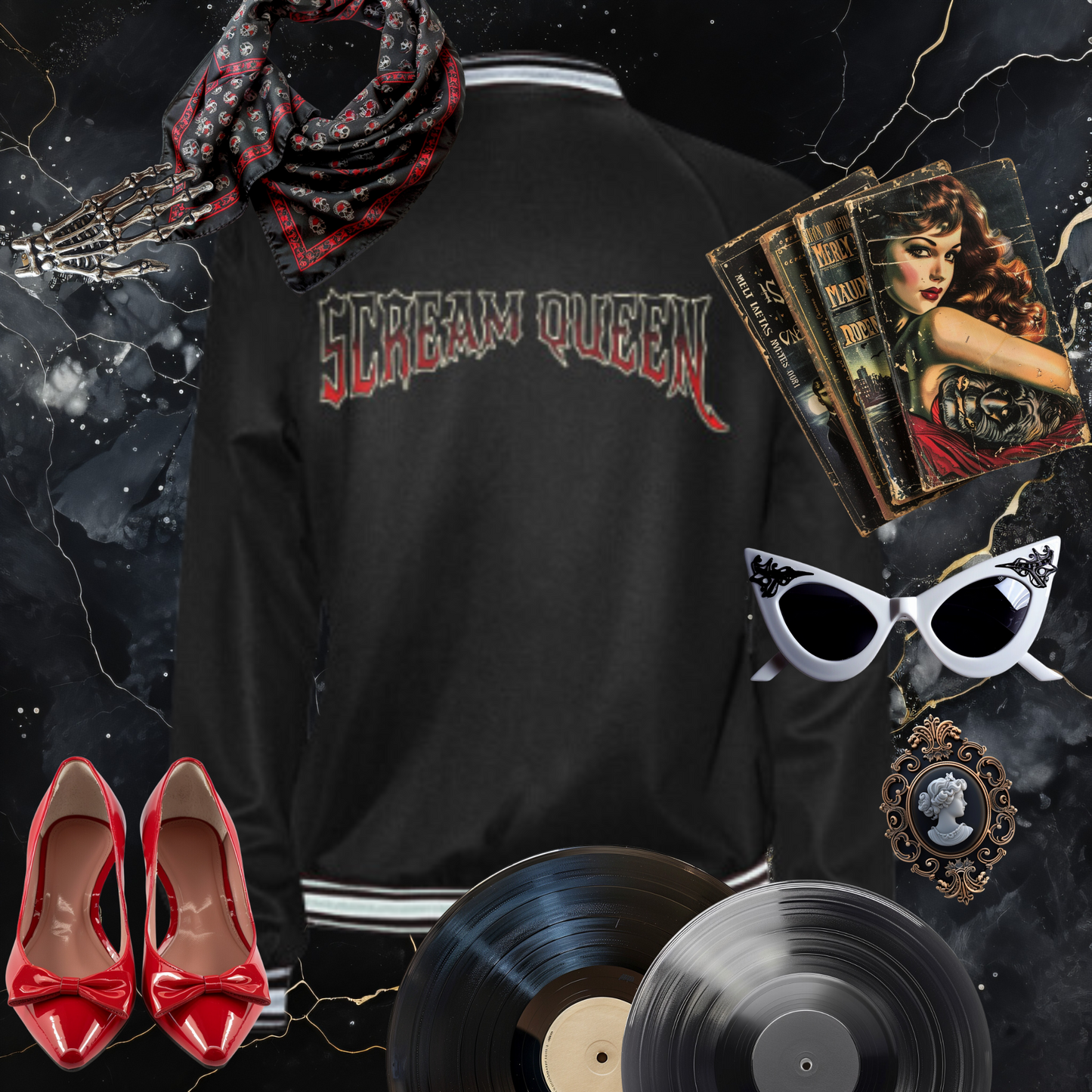 Scream Queen Varsity Jacket