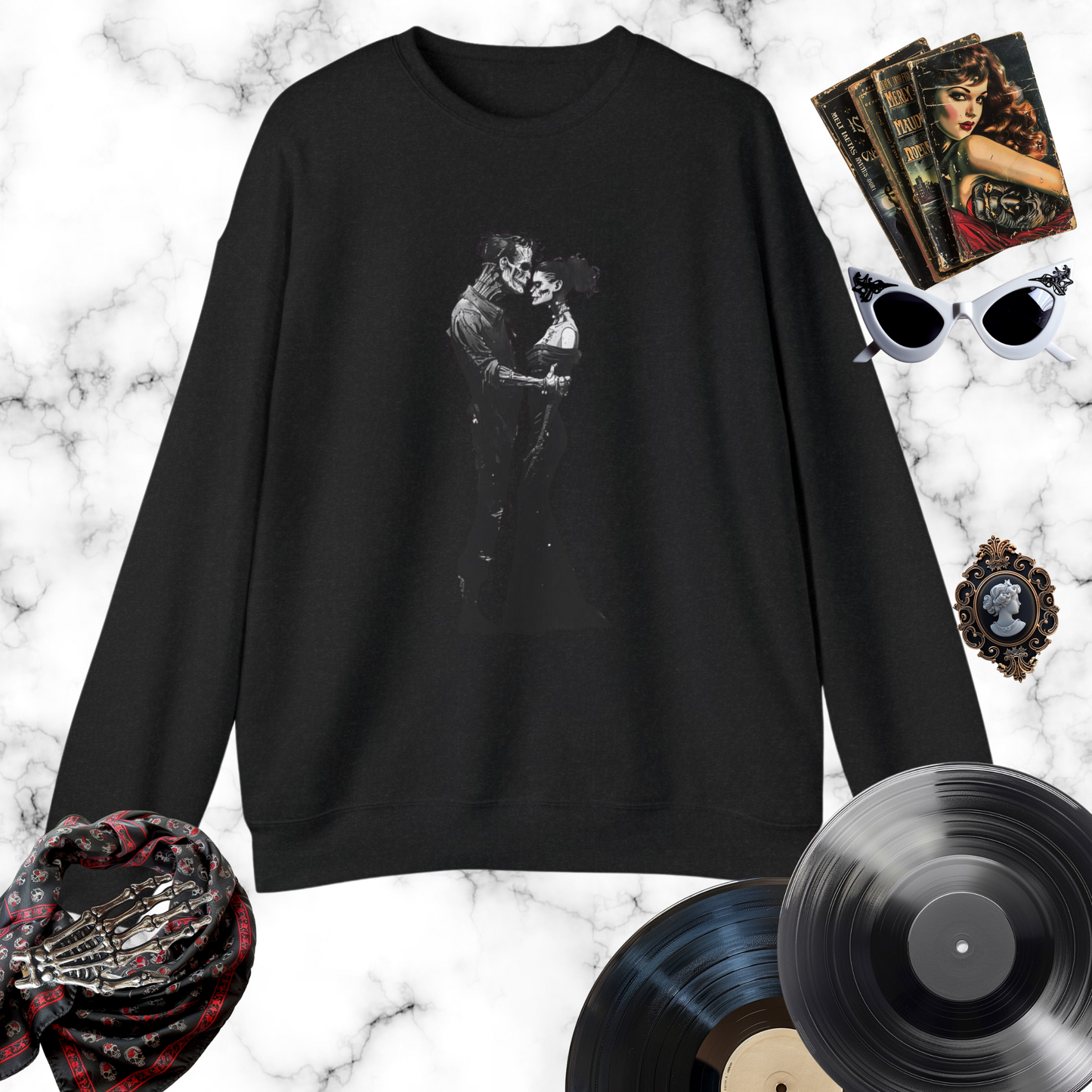 My Companion Image Drop Shoulder Sweatshirt