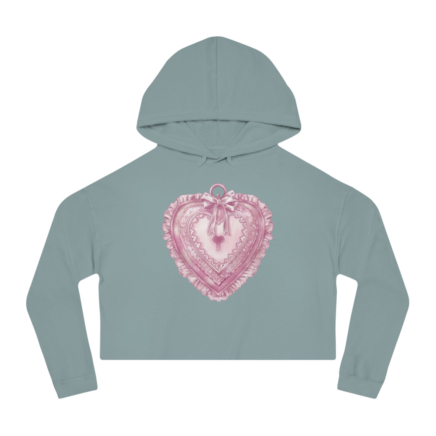 Cupid's Cage Cropped Hooded Sweatshirt