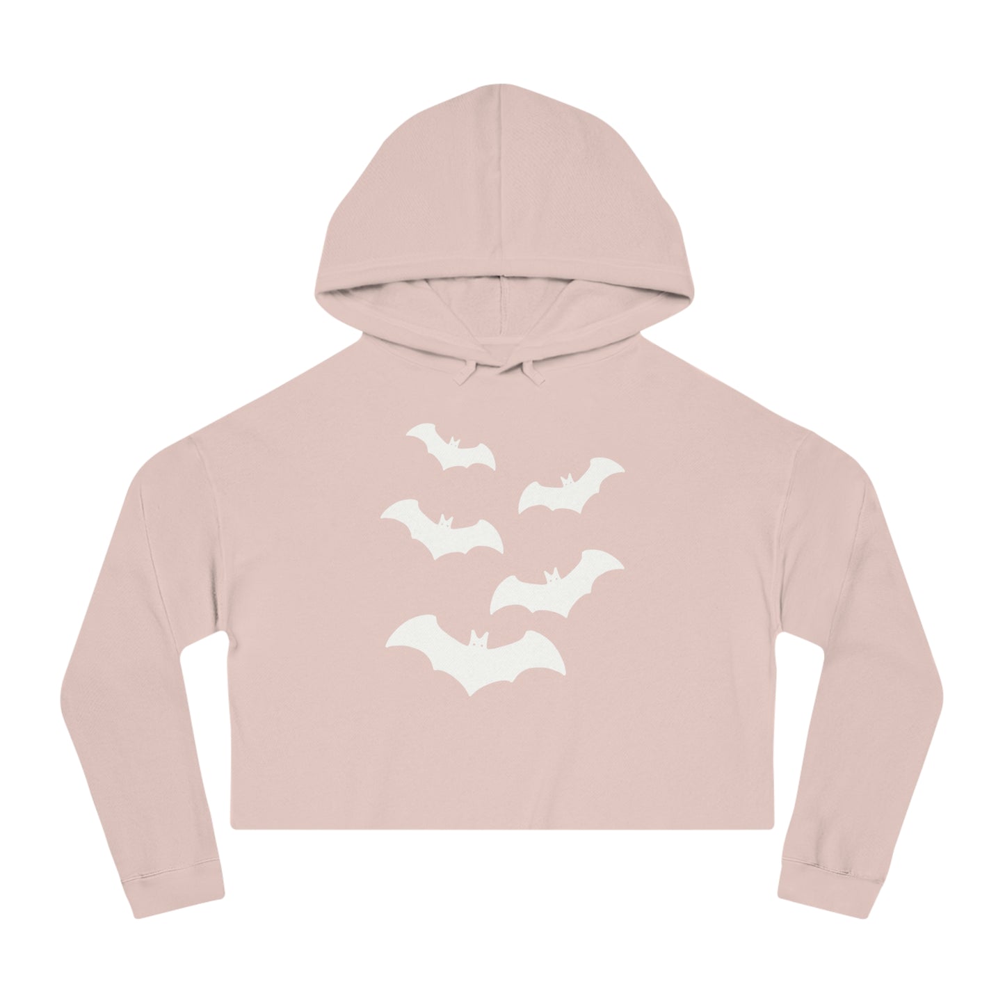 Totally Batty Cropped Hooded Sweatshirt