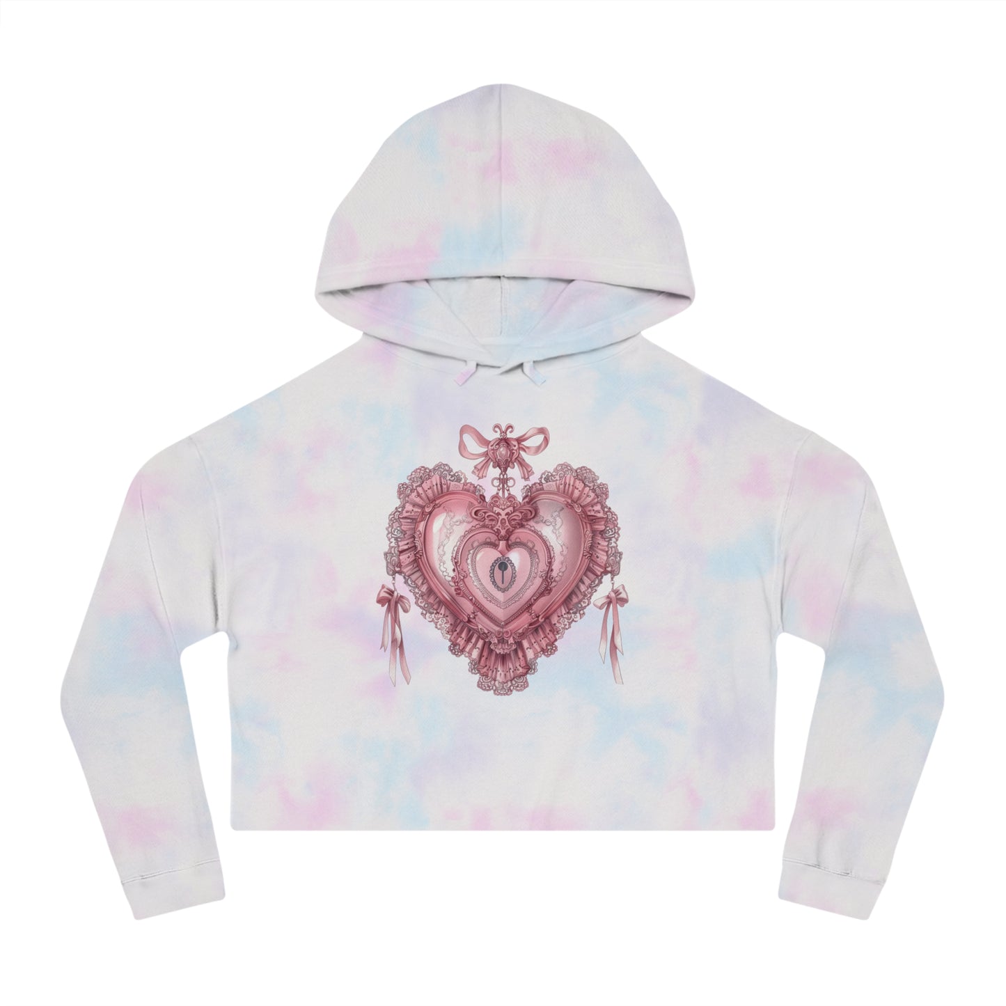 Psyche's Promise Cropped Hooded Sweatshirt