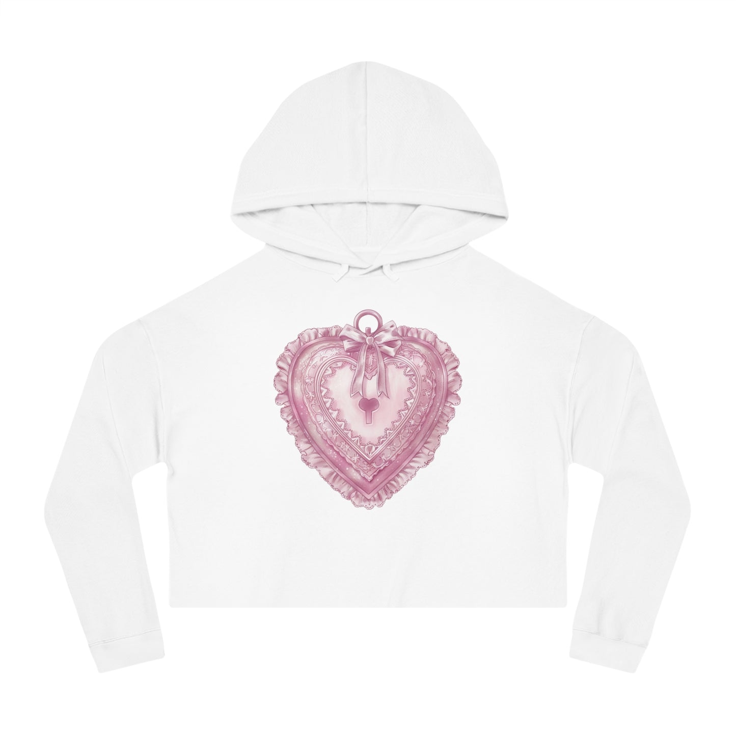 Cupid's Cage Cropped Hooded Sweatshirt