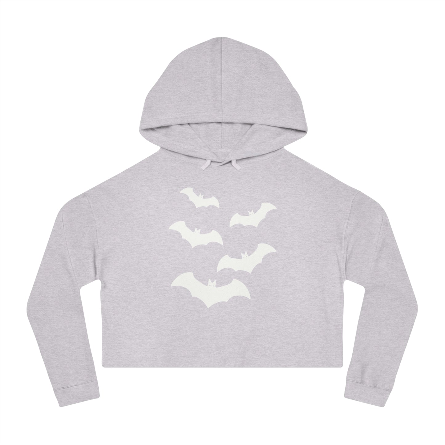 Totally Batty Cropped Hooded Sweatshirt