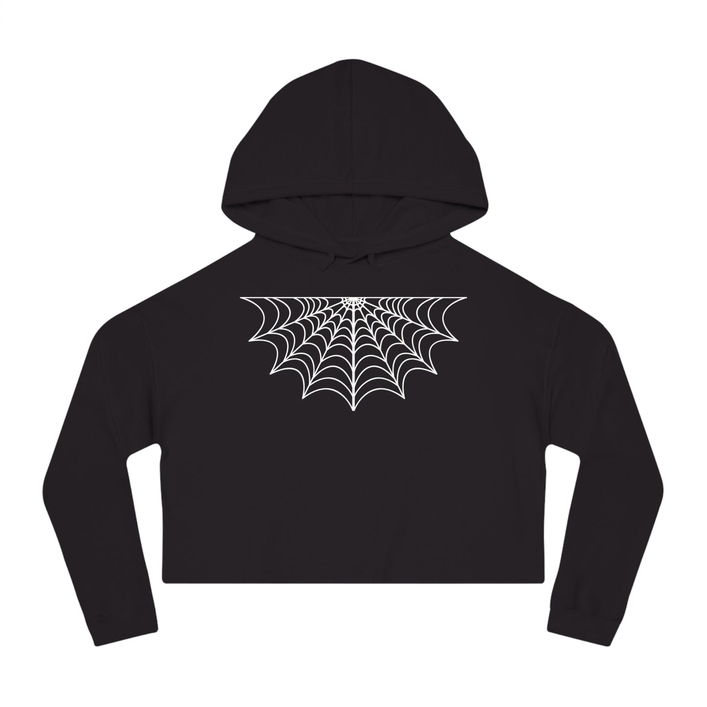 Under Her Web Cropped Hooded Sweatshirt