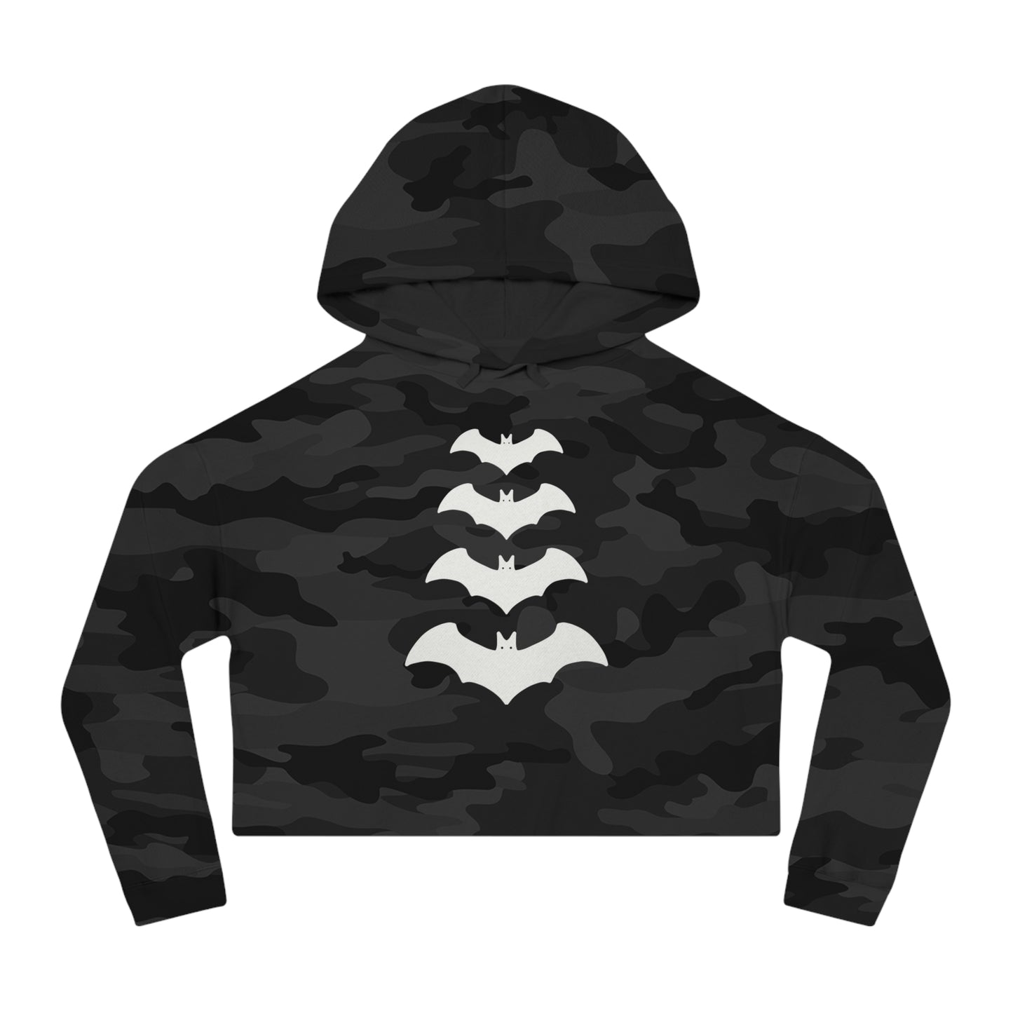 Feeling Batty Cropped Hooded Sweatshirt