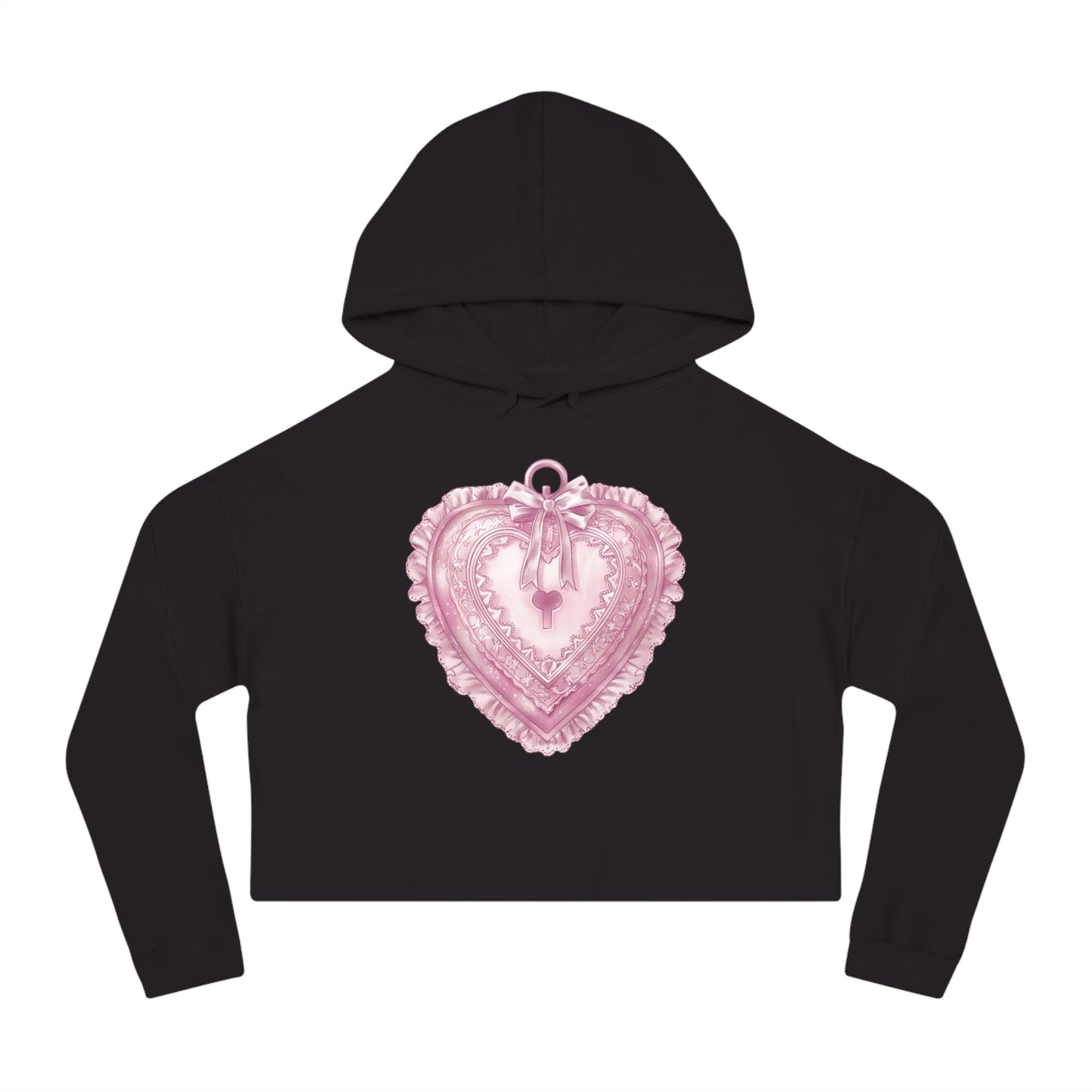 Cupid's Cage Cropped Hooded Sweatshirt