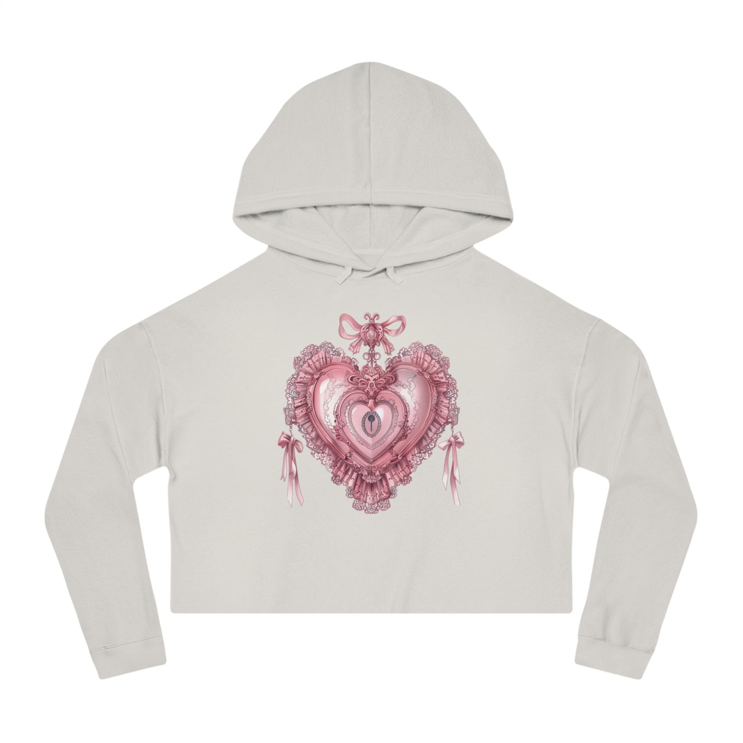 Psyche's Promise Cropped Hooded Sweatshirt