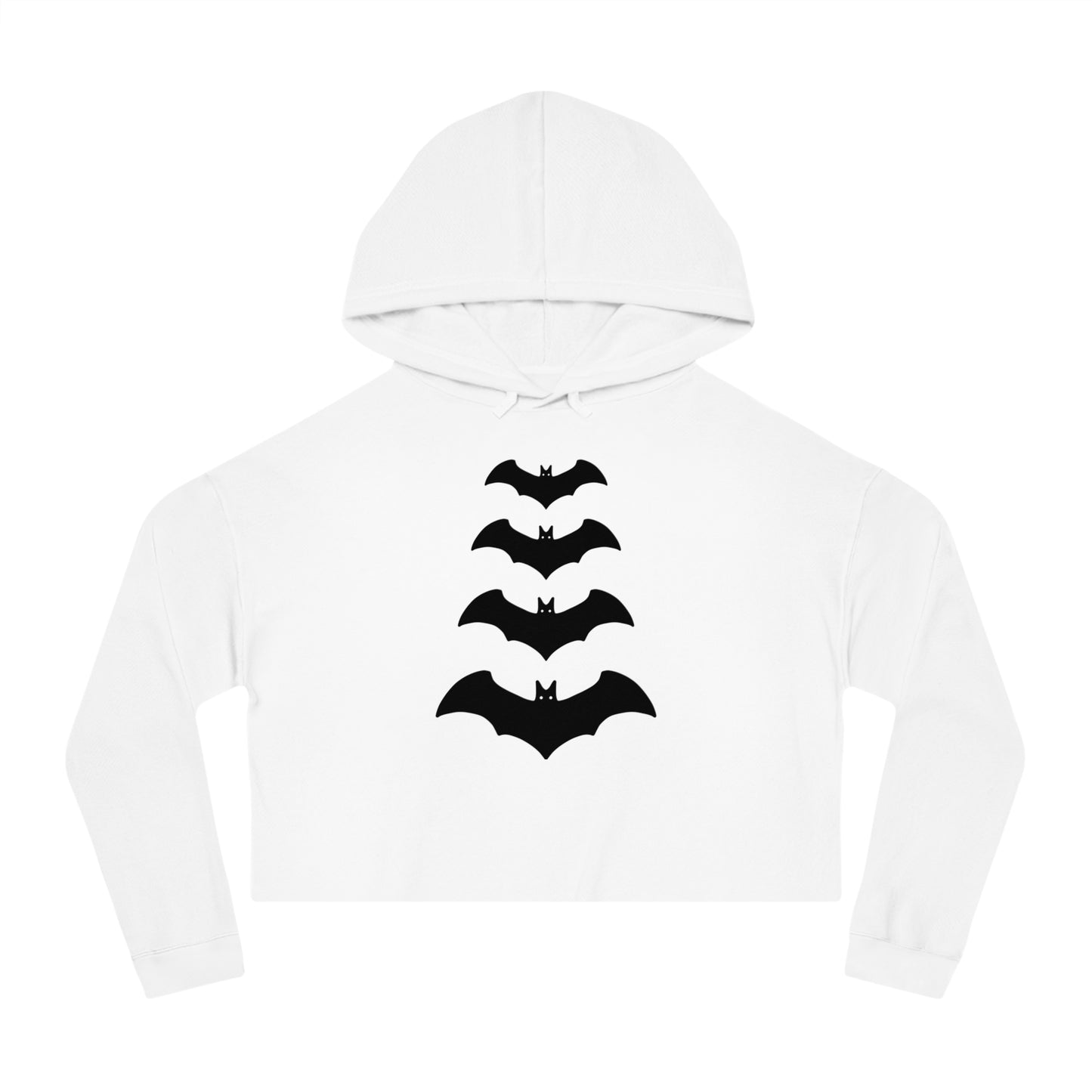 Feeling Batty Cropped Hooded Sweatshirt