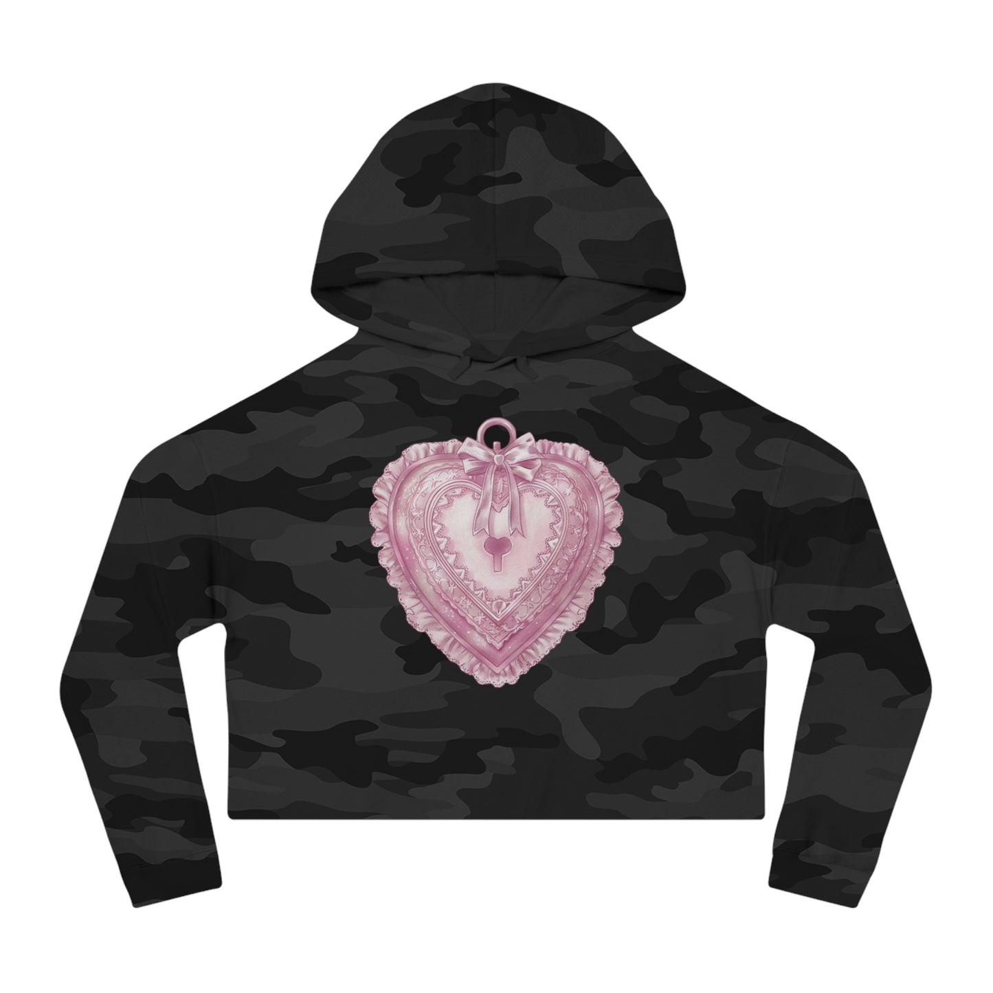 Cupid's Cage Cropped Hooded Sweatshirt