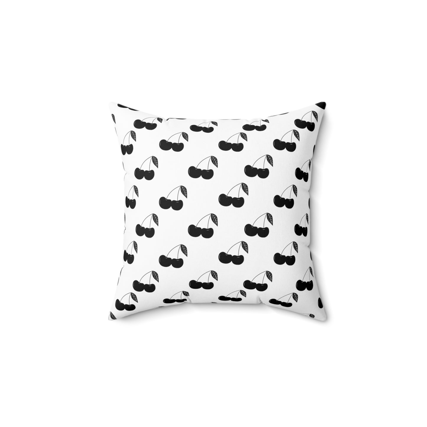 Black Cherry Square Pillow