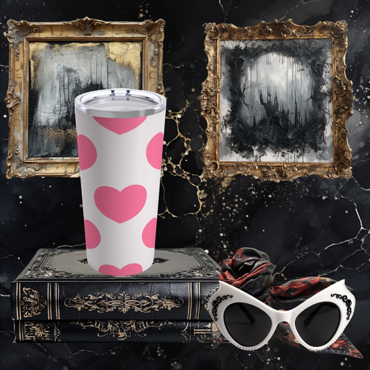 Y2K Hearts Tumbler 20oz