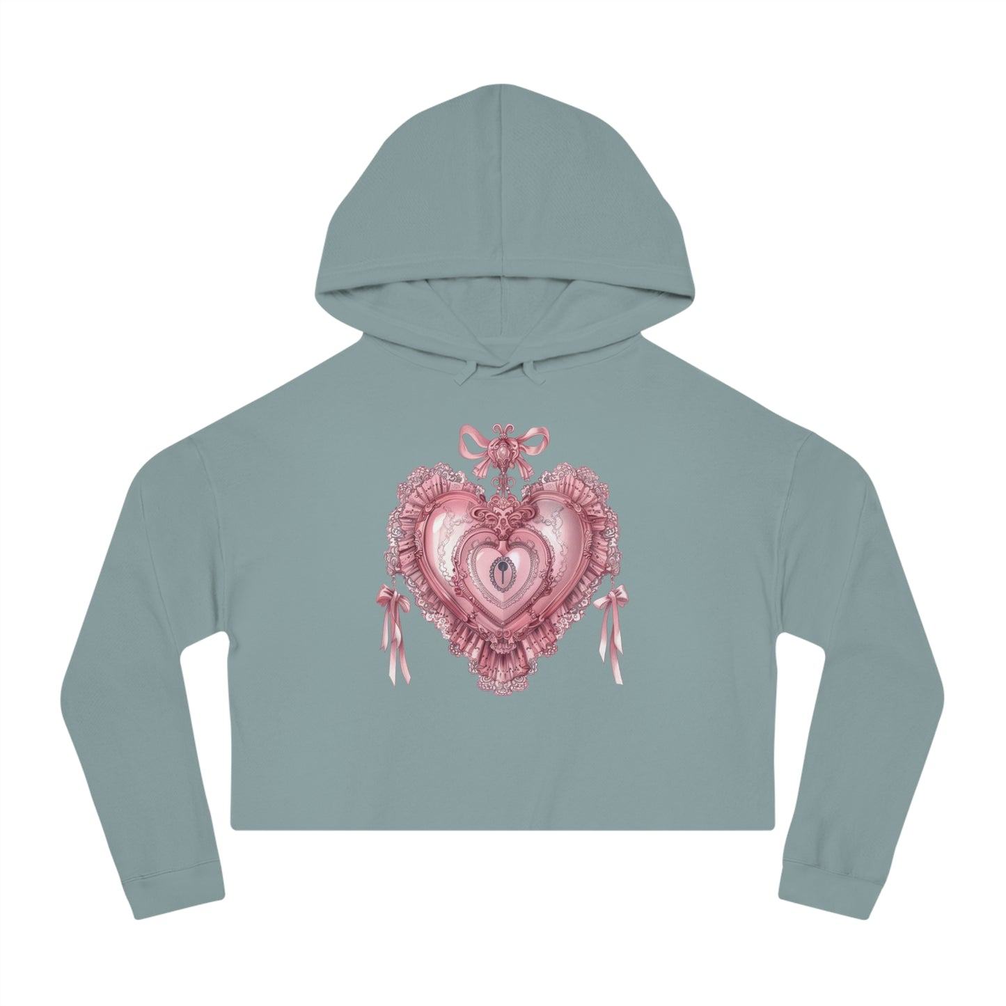 Psyche's Promise Cropped Hooded Sweatshirt