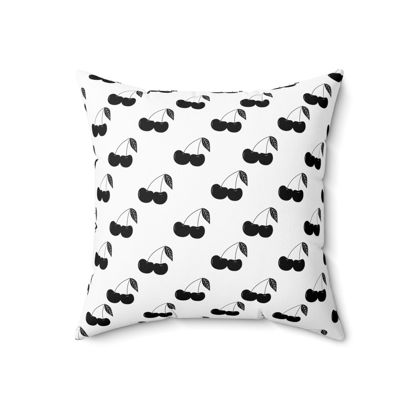 Black Cherry Square Pillow