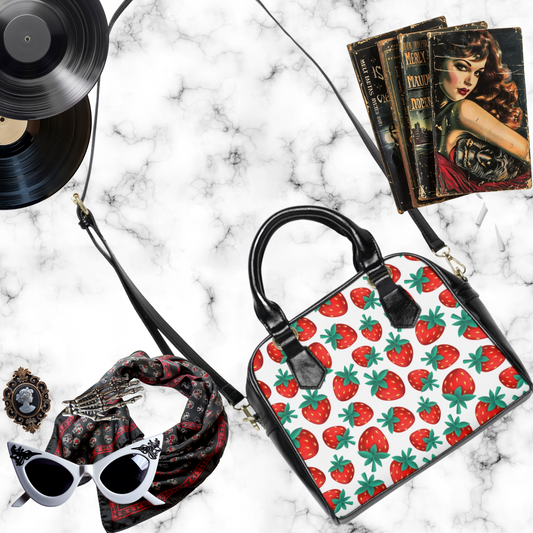 Strawberry Shoulder Handbag