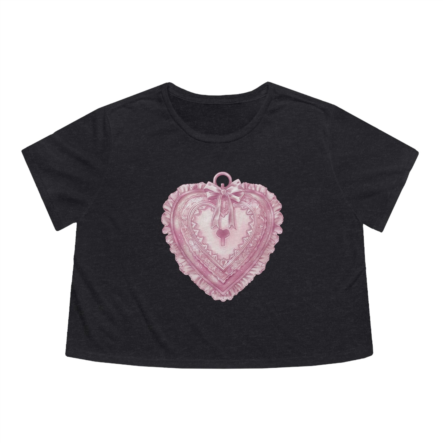 Cupid's Cage Flowy Cropped Tee