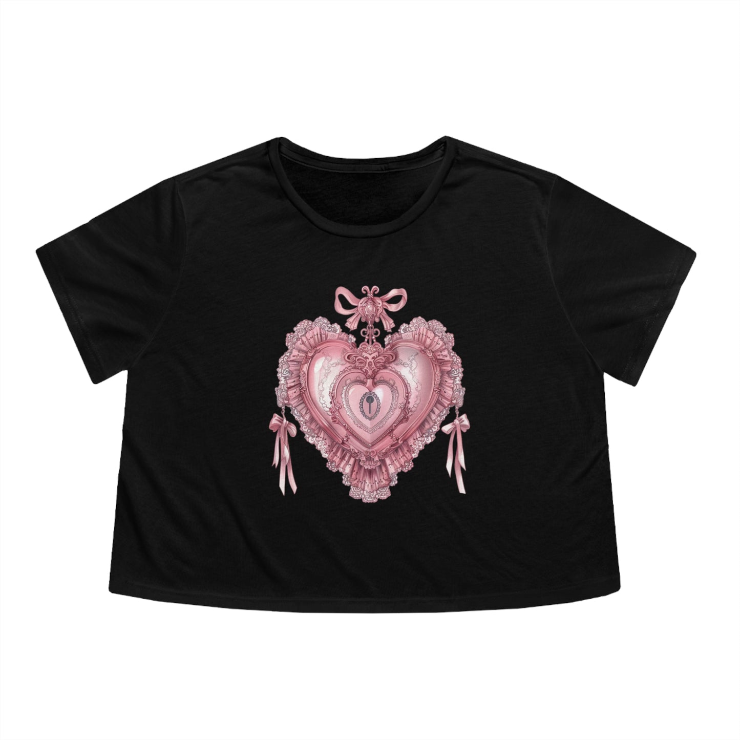 Psyche's Promise Flowy Cropped Tee