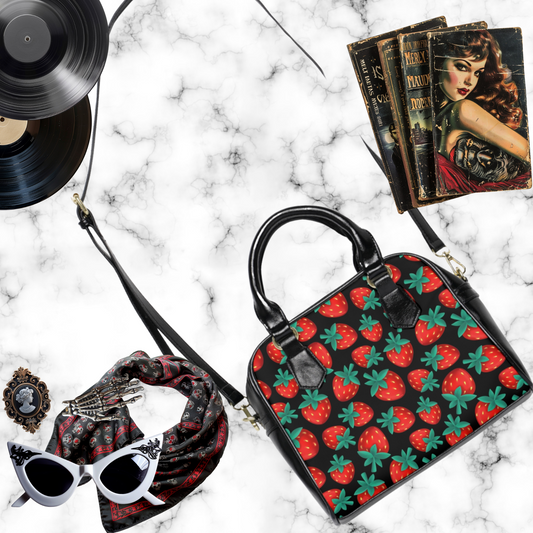 Strawberry Shoulder Handbag