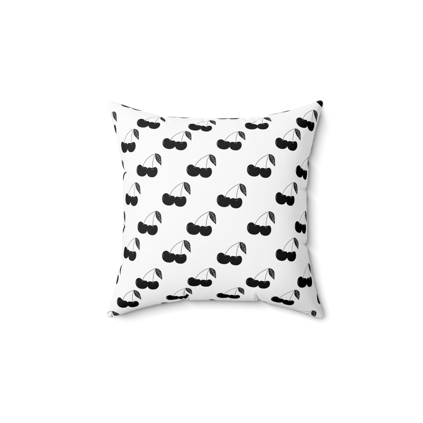Black Cherry Square Pillow