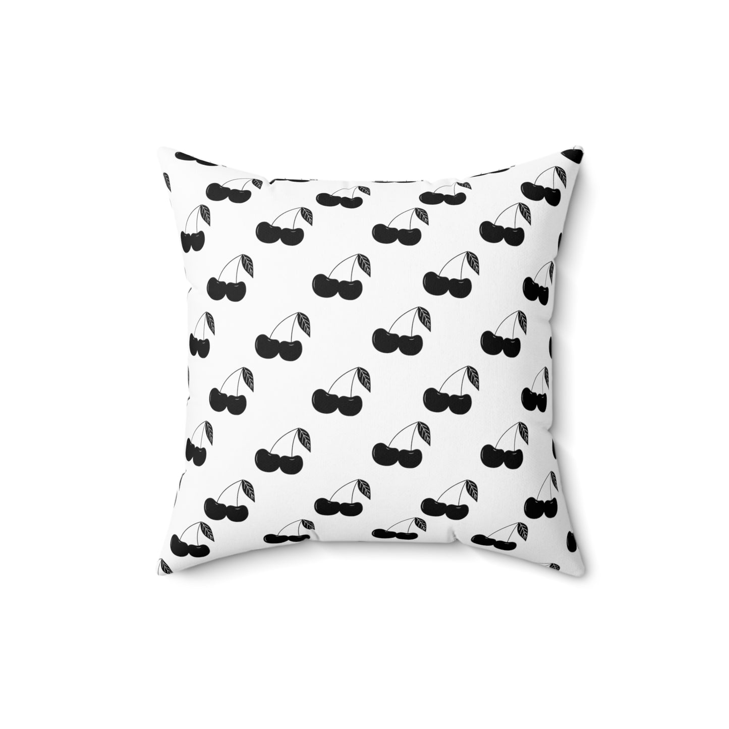 Black Cherry Square Pillow